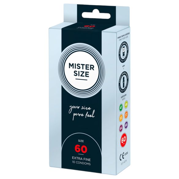 Mister Size tynn kondom - 60mm (10 stk)