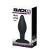 Stor Black Velvet analplugg