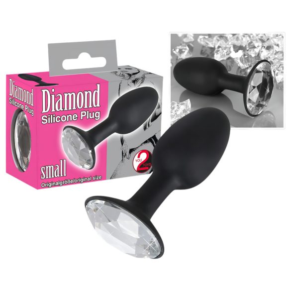 You2Toys - Diamond - silikon analplugg (liten)