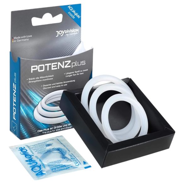 POTENZplus penisring - sett (3 stk)