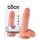 King Cock 7 natur dildo (18 cm) - autentisk nytelse