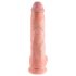 King Cock 10" stor dildo (naturlig) - 25 cm ren nytelse!