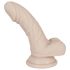 You2Toys - Liten sugekopp dildo i silikon (natur)