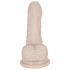 You2Toys - Liten sugekopp dildo i silikon (natur)