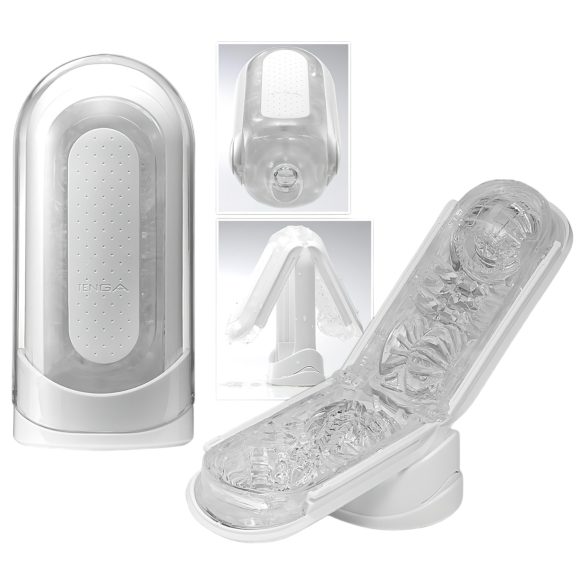 TENGA Flip Zero - super-masturbator (hvit)