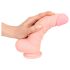 Medisinsk silikon dildo (20 cm) - naturtro