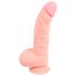 Medisinsk silikon dildo (20 cm) - naturtro