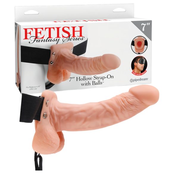 Fetish Strap-on 7 - fest på dildo (naturlig)