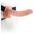 Fetish Strap-on 9 - justerbar dildo (naturlig)