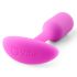 b-vibe Snug Plug 1 - anal plugg med vekt (55g) - rosa