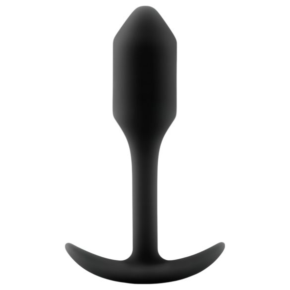 b-vibe Snug Plug 1 - analplugg med vekt (55g) - svart