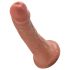 King Cock 15 cm dildo - brun