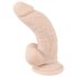 Nature Skin - naturtro dildo med sugekopp - naturlig (liten)