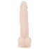 Nature Skin - realistisk dildo med sugekopp - natur (medium)