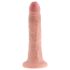 King Cock 7 dildo (18 cm) - naturlig