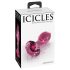 Icicles No. 79 - Rosa glass analplugg