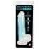 You2Toys Glow in the Dark - sugekopp, lysende dildo (blå)