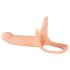 You2Toys - Hollow Strap-on dildo (stor) - natur