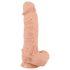 Realistixxx XXL: Livaktig dildo (32cm) – Naturlig farge