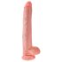 King Cock 14 realistisk dildo (35cm) - naturtro