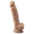 Silexd 7 - Naturlig 17,5cm dildo med sugekopp