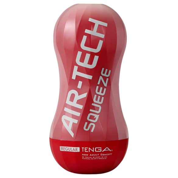 TENGA Air-Tech Squeeze Regular - sugemasturbator (rød)