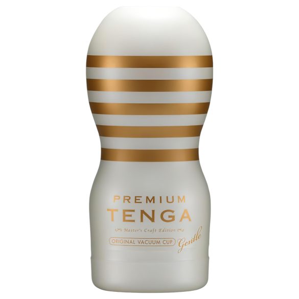 TENGA Premium Gentle - engangs onaniprodukt (hvit)