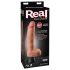 Realistisk Deluxe No.9 - Naturtro Vibrator med Pung