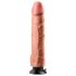 Real Feel Deluxe No.12 - livaktig vibrator (natur)