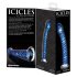 Icicles No. 29 - spiralformet glassdildo med penisform (blå)