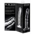 Icicles No. 62 - Klar glassdildo med penisform