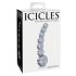 Icicles No. 66 - Buet, kuler, glassdildo (gjennomsiktig)