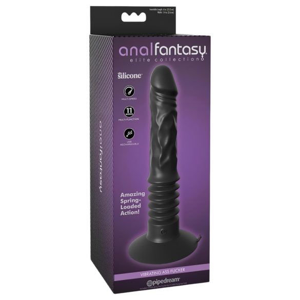 Analfantasy Rumpeglede - oppladbar analvibrator (svart)