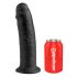 King Cock 10 - stor sugefotdildo (25cm) - svart