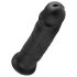 King Cock 10 - stor sugefotdildo (25cm) - svart