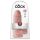 King Cock 9 Chubby - med sugekopp, testfarget dildo (23cm)