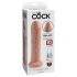 King Cock 7 - naturtro dildo (18cm)