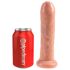 King Cock 7 - naturtro dildo (18cm)