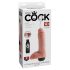 King Cock 8 - Naturtro sprutende dildo (20 cm)