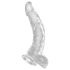 King Cock Klar 7,5 - sugekopp, med baller dildo (19cm)