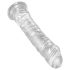 King Cock Clear 8 - stor sugekopp-dildo (20cm)