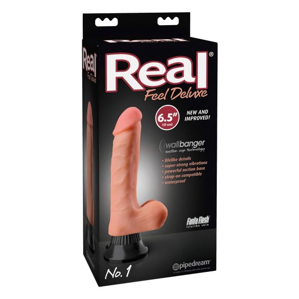 Real Feel Deluxe Nr.1 - naturtro, realistisk vibrator