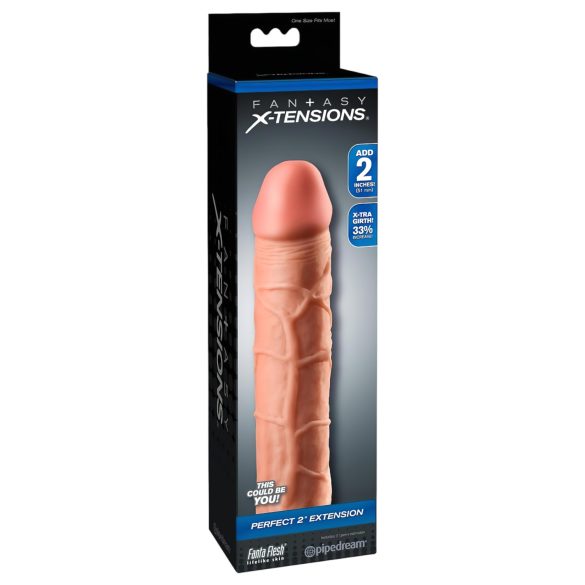 X-TENSION Perfect 2 - Naturtro penisforlengelse (20,3 cm)