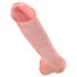 King Cock 15 - Dildo m/sugekopp, boller (38 cm) - natur