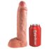 King Cock Strap-on 10 - Hul strap-on dildo 25cm