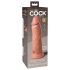 King Cock Elite 8 - Naturtro dildo med sugefot (20 cm)