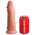 King Cock Elite 8 - Naturtro dildo med sugefot (20 cm)