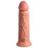 King Cock Elite 8 - Naturtro dildo med sugefot (20 cm)