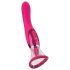 JimmyJane Apex - 2-i-1 vibrator med tunge (rosa)