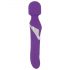 Javida Wand & Pearl - 2-i-1 masserende vibrator (lilla)